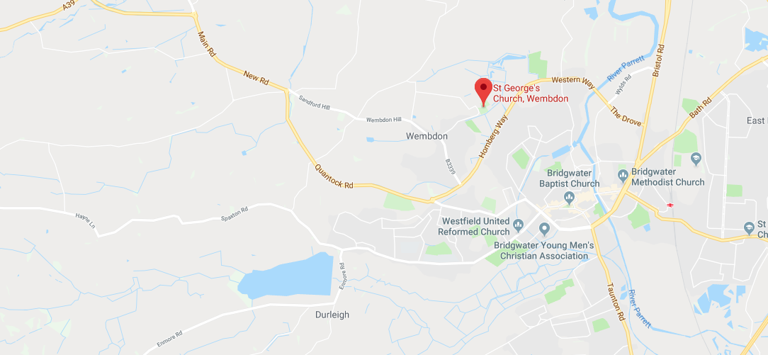 Find us St Church, Wembdon